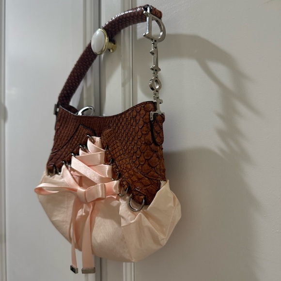 Dior Ballet Corset Python Bag John Galliano RARE Y2K - Picture 2 of 10